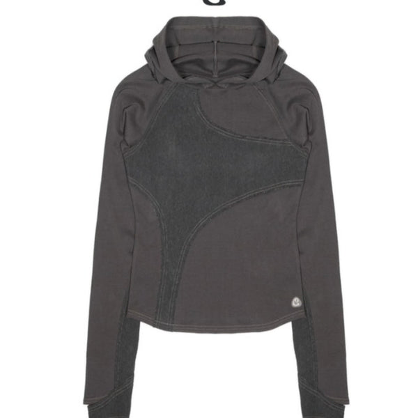 [BUNJANG] Smart Urban Useful Koi Seio Raw Edge Hoodie / 스마트어반유즈풀 RAW EDGE HOODIE 코이세이오