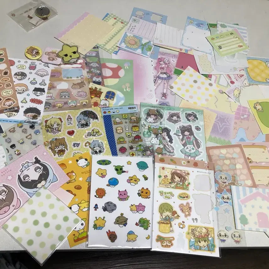 [BUNJANG] Kiss-cut Dotted Sticker Pack / 다꾸 키스컷띵 스티커 닷닷닷