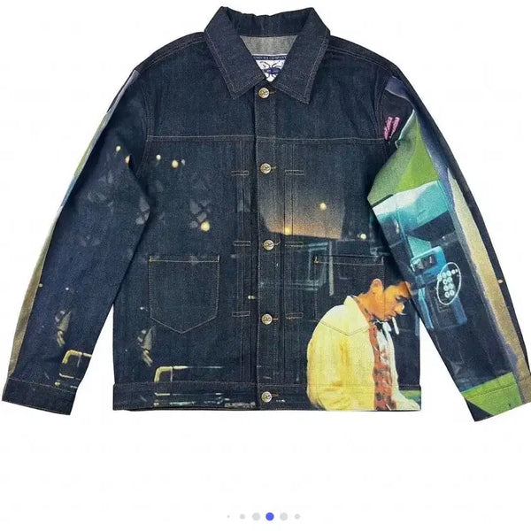 [BUNJANG] L Size Yuminha Iguazu Denim Jacket / [L]유민하 데님자켓 셀비지 청자켓 Yuminha iguazu denim