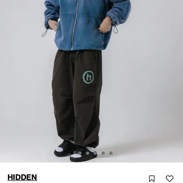 [BUNJANG] Hiddenny H Logo Baggy Pants / [XL]히든뉴욕 H 로고 배기 팬츠 hiddenny 바지