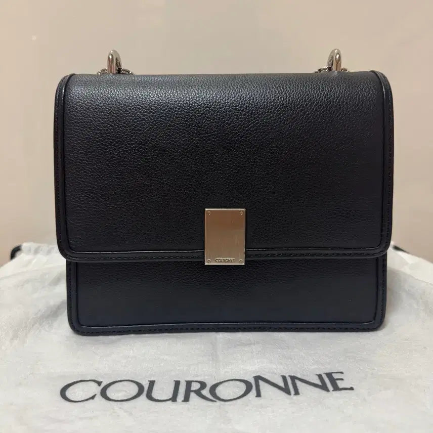 [BUNJANG] Couronne Leather Crossbody/Shoulder Bag / 쿠론 크로스/숄더백