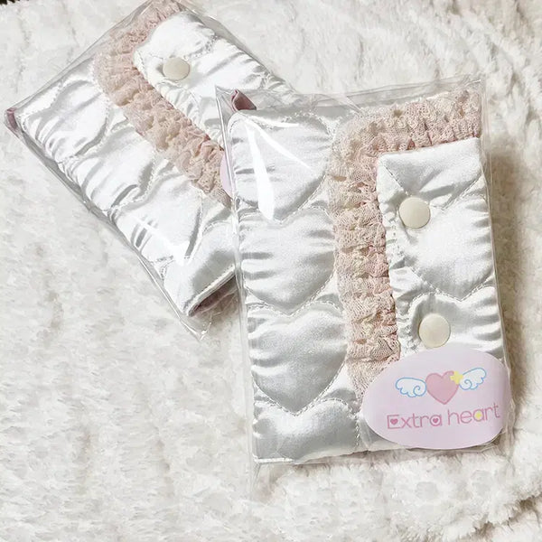 [BUNJANG] E.H Lace Teddy Bear M5 Diary Binder / [E.H] 레이스 곰돌이 M5 다이어리 바인더