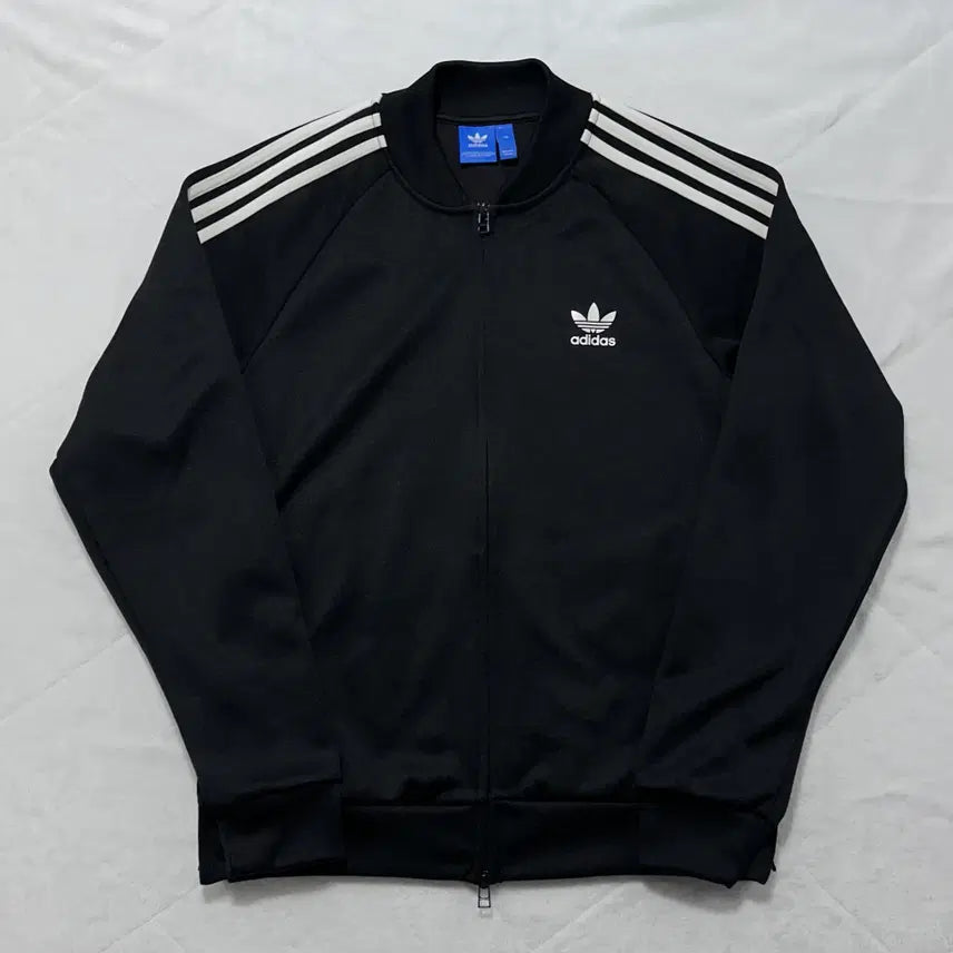 [BUNJANG] Adidas Black Three-Stripes Track Top Original Jersey / Adidas 블랙 삼선 트랙탑 (오리지널 져지)