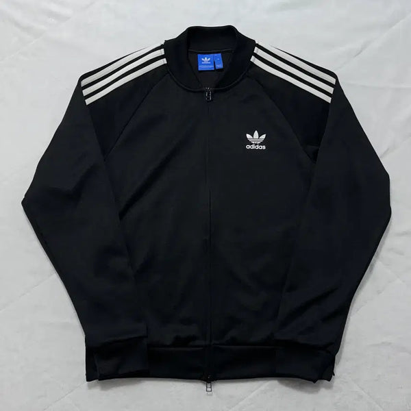 [BUNJANG] Adidas Black Three-Stripes Track Top Original Jersey / Adidas 블랙 삼선 트랙탑 (오리지널 져지)