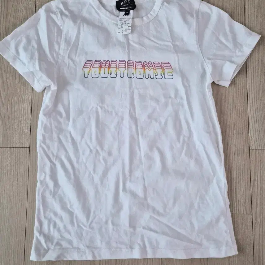 [BUNJANG] A.P.C. White Tuitron T-Shirt / A.P.C. 화이트 투이트론 T셔츠