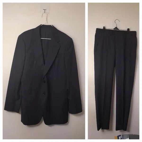 [BUNJANG] Armani Collezioni Navy Wool Suit Set-up / 알마니 꼴레지오니 네이비 울 정장셋업 48/97/32"