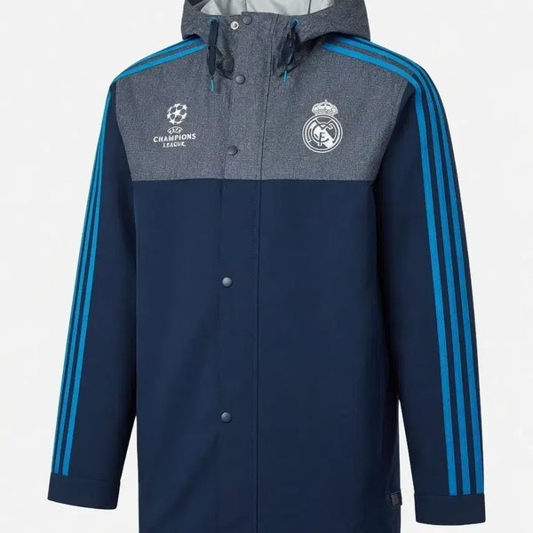 [BUNJANG] Adidas Tiro Real Madrid Champions League Windbreaker Jacket L / 아디다스 티로 레알 마드리드 챔피언스리그 바람막이 자켓 L 사이즈