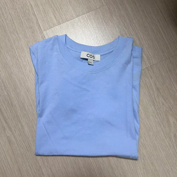 [BUNJANG] COS Sky Blue Short Sleeve T-Shirt XS / COS 코스 하늘색 반팔 티셔츠 xs