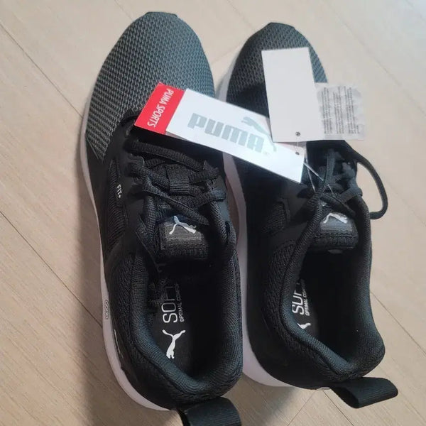 [BUNJANG] Puma Black Tennis Shoes / 푸마 신발 블랙[새 제품]