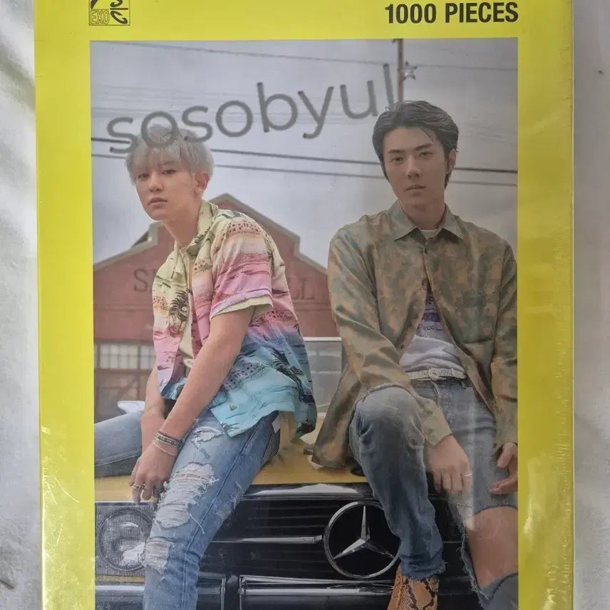 [BUNJANG] EXO-SC 1000 Piece Puzzle (Sealed) / (미개봉)EXO-SC 엑소 퍼즐 1000피스 미개봉