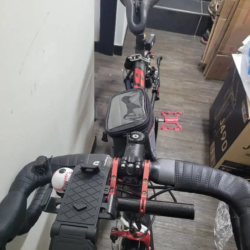 [BUNJANG] CELLO Colossus Road Bike Black/Red / 콜로스 로드 자전거 블랙/레드