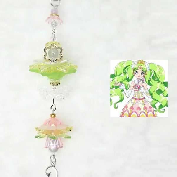 [BUNJANG] PriPara Paruru Beaded Keychain / 프리파라 ㅣ 파루루 비즈 키링