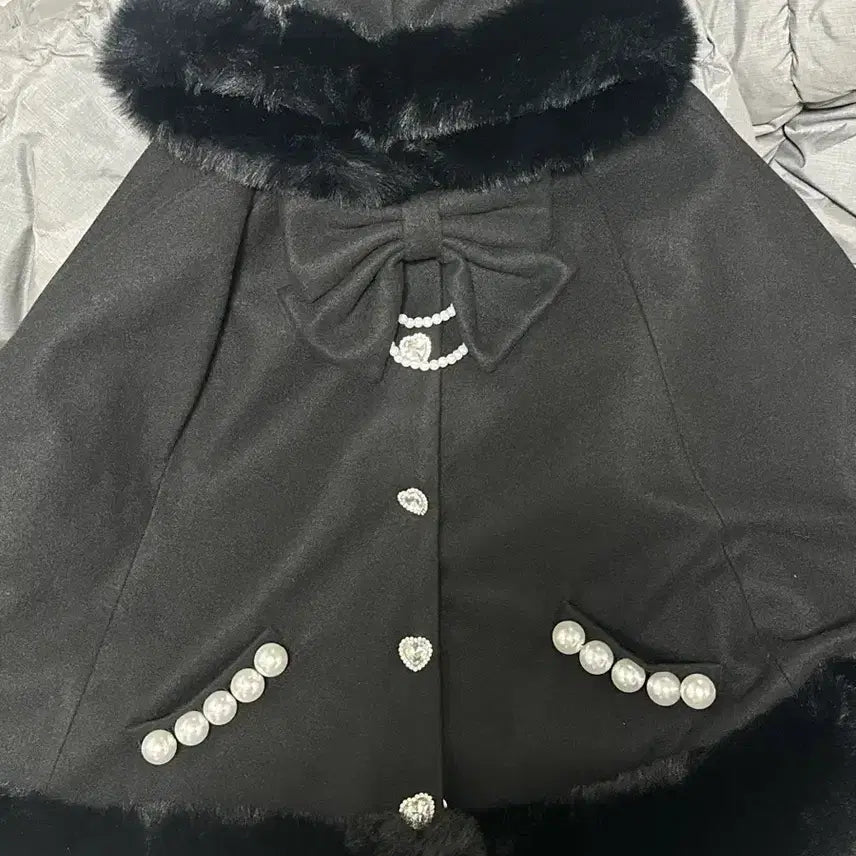 [BUNJANG] Ma*rs Primero Poncho Black / [1회착]Ma*rs 마즈 프리메로 판초 블랙