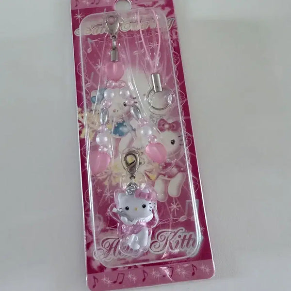 [BUNJANG] Sanrio Hello Kitty Classic Strap Keychain / 산리오 키티스트랩 키티키링 고전키티