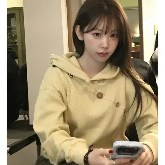 [BUNJANG] L Fizz Waffle Odipigi Hoodie / [L]탄산마그네슘 와플 오디피기 후드티