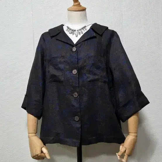 [BUNJANG] Ji Studio Ramie Jacket / 지 스튜디오 마 자켓