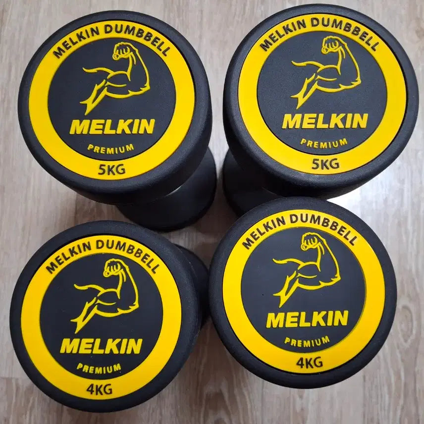 [BUNJANG] Melkin TPU Dumbbell Set (4kg, 5kg) / 멜킨 TPU 덤벨 4kg 5kg 세트