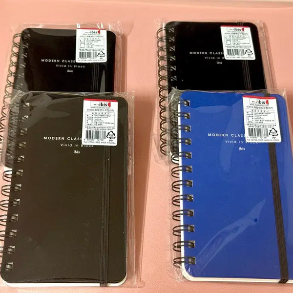 [BUNJANG] Hardcover Banded Notebook (Color Random) / 하드커버 밴드 수첩 (색상랜덤)