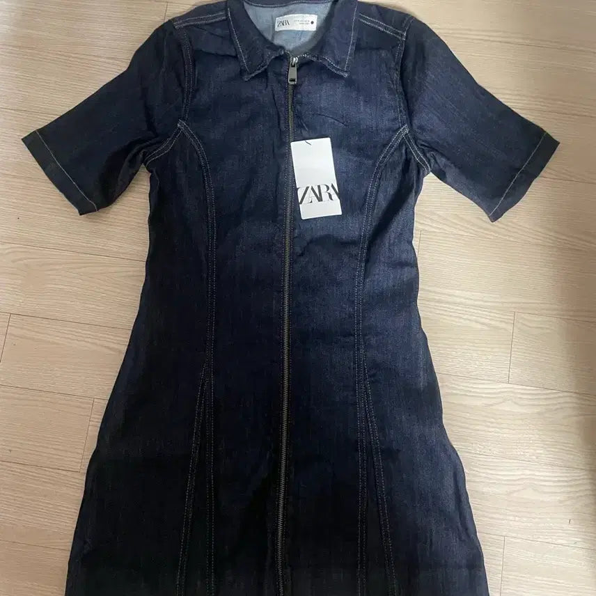 [BUNJANG] Zara Denim Mini Dress / 자라 데님 미니 원피스
