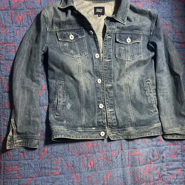 [BUNJANG] PLAY DENIM Denim Jacket / PLAY DENIM 청자켓