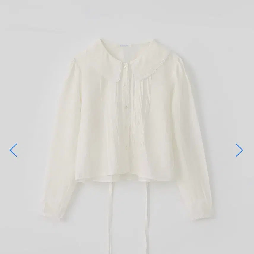 [BUNJANG] T/T Blanc Tuck Blouse (Ivory) / 타낫 블랑 블라우스 T/T Blanc tuck blouse (ivory)
