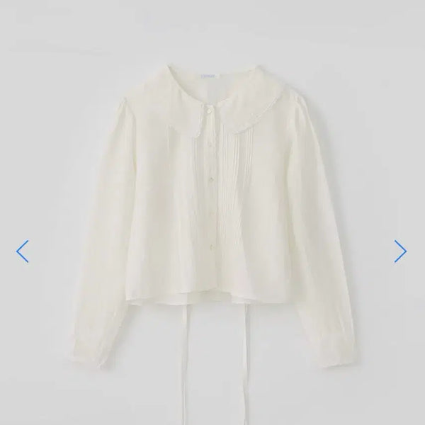 [BUNJANG] T/T Blanc Tuck Blouse (Ivory) / 타낫 블랑 블라우스 T/T Blanc tuck blouse (ivory)