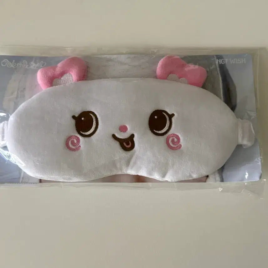 [BUNJANG] NCT WISH Odd to Love Popup MD Wishdoll Eye Mask / 엔시티 위시 오드투러브 팝업 엠디 위시돌 아이마스크 안대 팡이 사쿠야