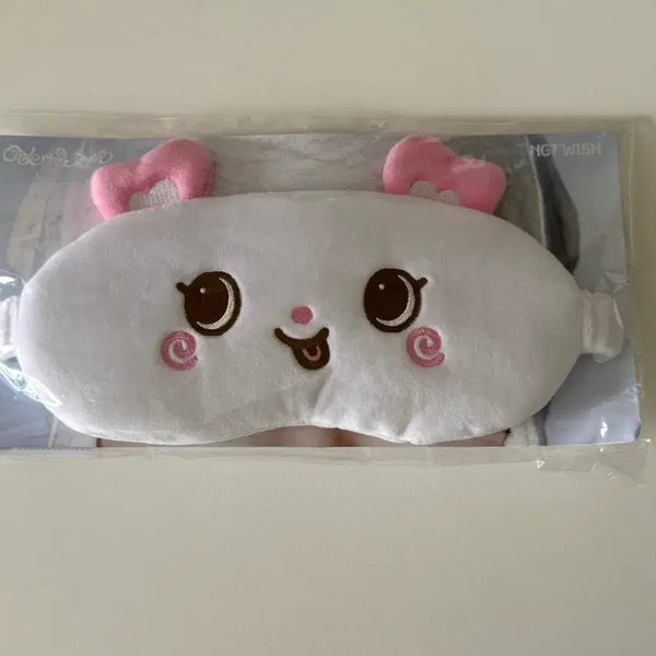 [BUNJANG] NCT WISH Odd to Love Popup MD Wishdoll Eye Mask / 엔시티 위시 오드투러브 팝업 엠디 위시돌 아이마스크 안대 팡이 사쿠야