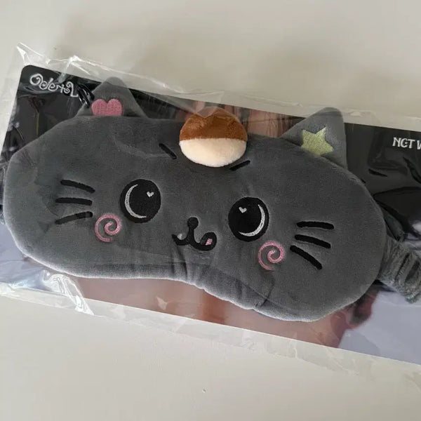 [BUNJANG] NCT WISH Odd To Love Popup MD Wishdoll Eye Mask Kuri Riku / 엔시티 위시 오드투러브 팝업 엠디 위시돌 아이마스크 안대 쿠리 리쿠