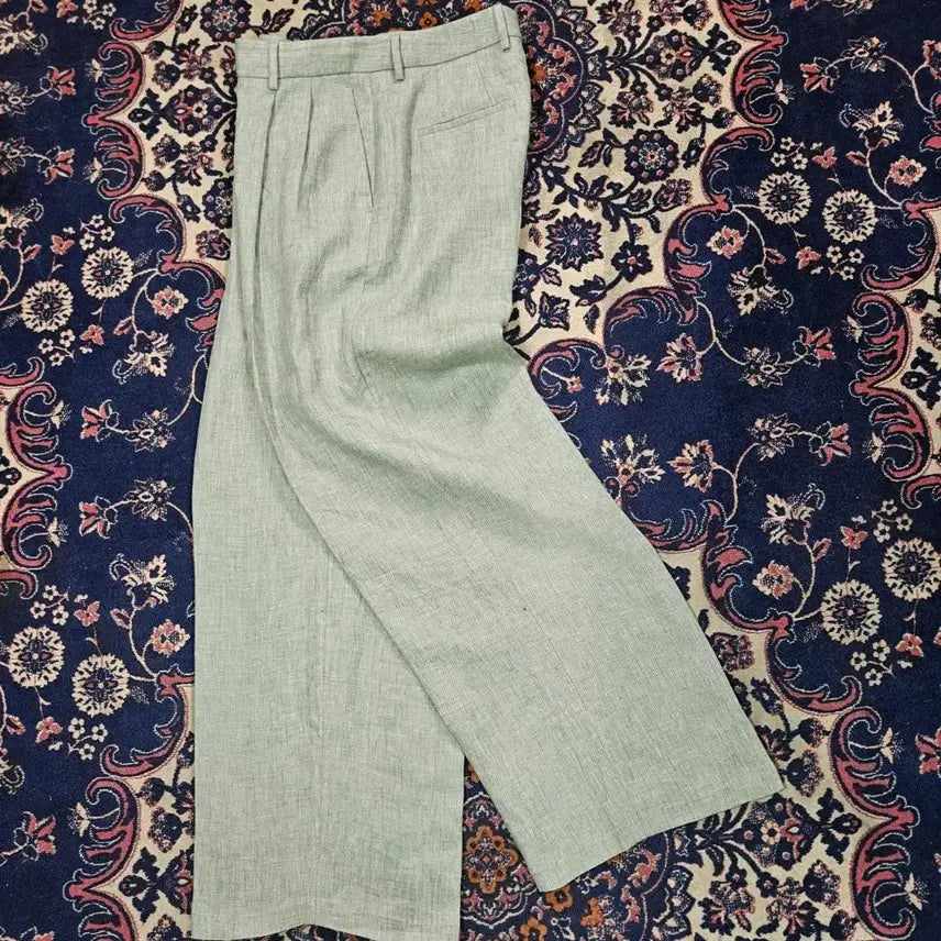[BUNJANG] Slowear Incotex Linen Relaxed Fit Two-Tuck Pants / Slowear incotex in Italy 린넨 투턱 릴렉스핏 팬츠