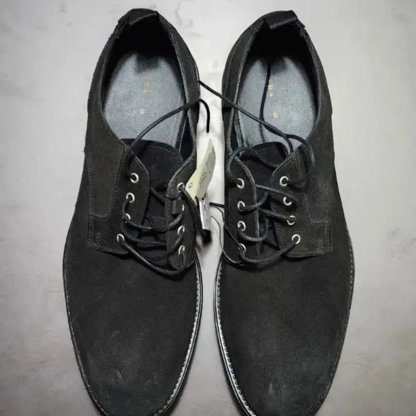[BUNJANG] Zara Men's Suede Shoes EU 43 (275mm) Black / (새상품)자라 남성 스웨이드 슈즈 EU 43 (국내 275)