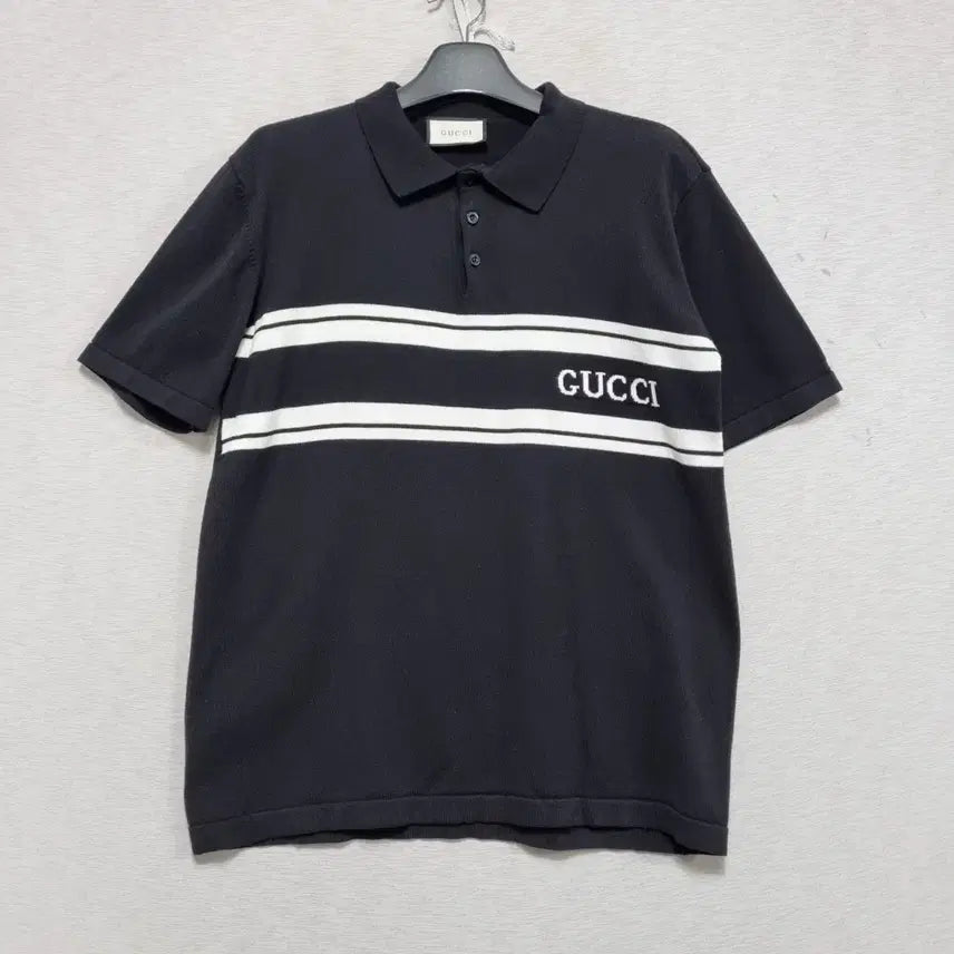 [BUNJANG] Big Size Collar Neck Knit (Men's 110) / 그치 빅사이즈 카라넥 니트 남110ㅡ0111