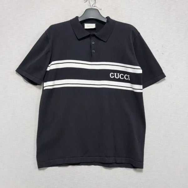 [BUNJANG] Big Size Collar Neck Knit (Men's 110) / 그치 빅사이즈 카라넥 니트 남110ㅡ0111