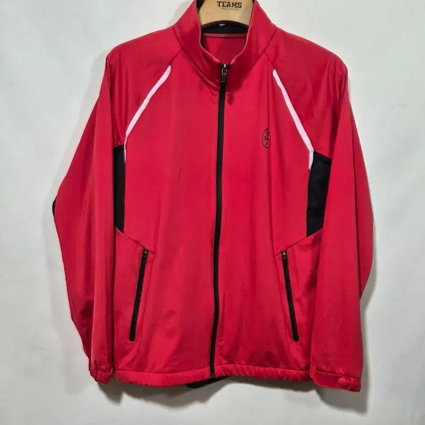 [BUNJANG] Castelbajac Men's Golf Wear Jumper Red / 까스델바작 골프웨어 점퍼
