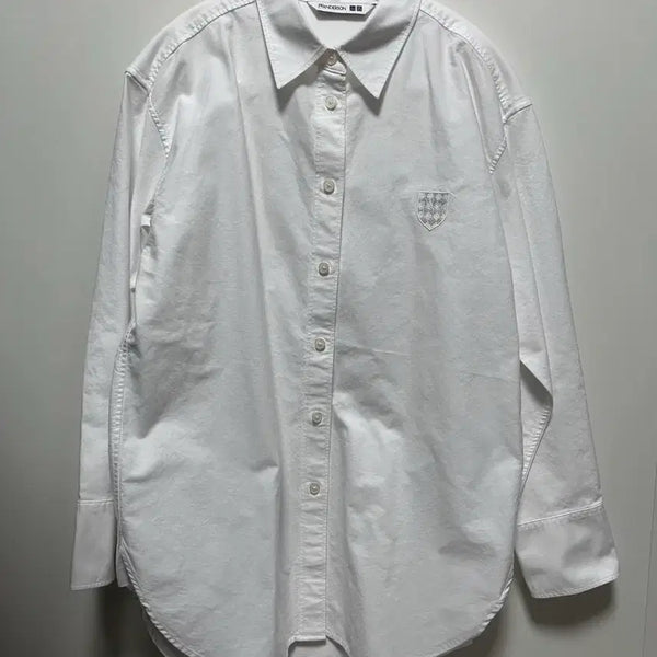[BUNJANG] Uniqlo JWA Oxford White Shirt S / [새] 유니클로 JWA 옥스퍼드 화이트 셔츠 S
