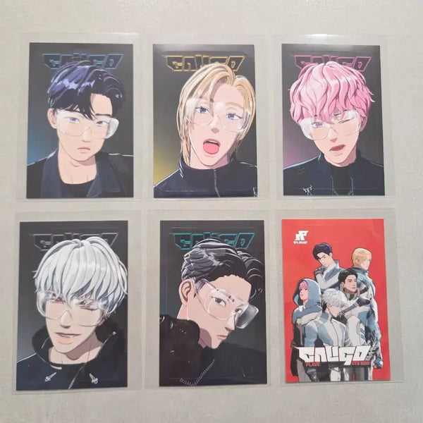 [BUNJANG] Plaive Caligo 2 Card Sticker Bundle Set / 플레이브 칼리고2 카드 스티커 일괄