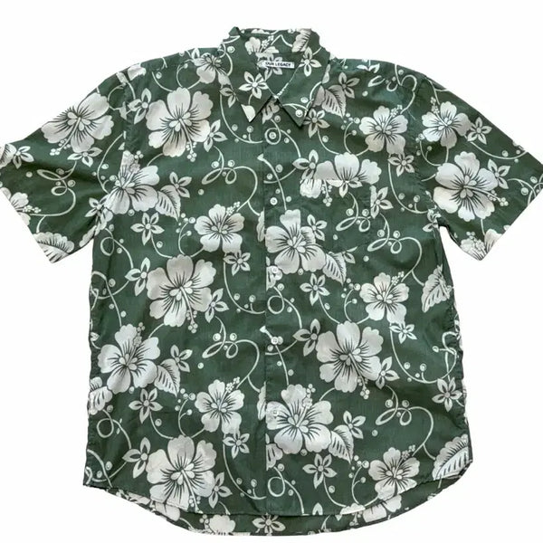 [BUNJANG] Our Legacy Initial Hibiscus Hawaiian Shirt / 아워레가시 이니셜 히비스커스 하와이안 셔츠 52사이즈