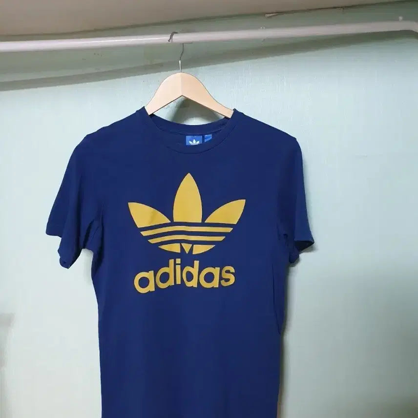[BUNJANG] Adidas Big Logo Short Sleeve T-Shirt / 아디다스 빅로고 반팔티 90