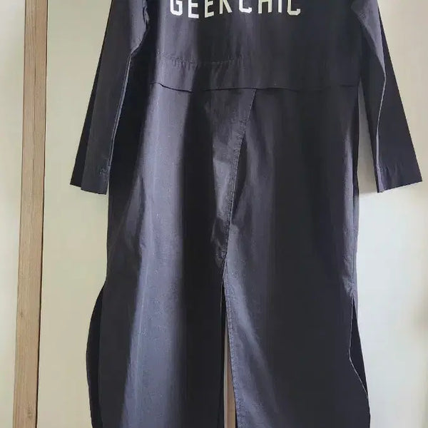 [BUNJANG] Dongdaemun Design Hazzys Style Black Shirt Coat / 동대문디자인헤지스스타일 블랙셔츠코트