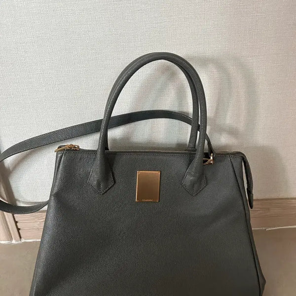 [BUNJANG] Couronne Leather Handbag / 쿠론 가방