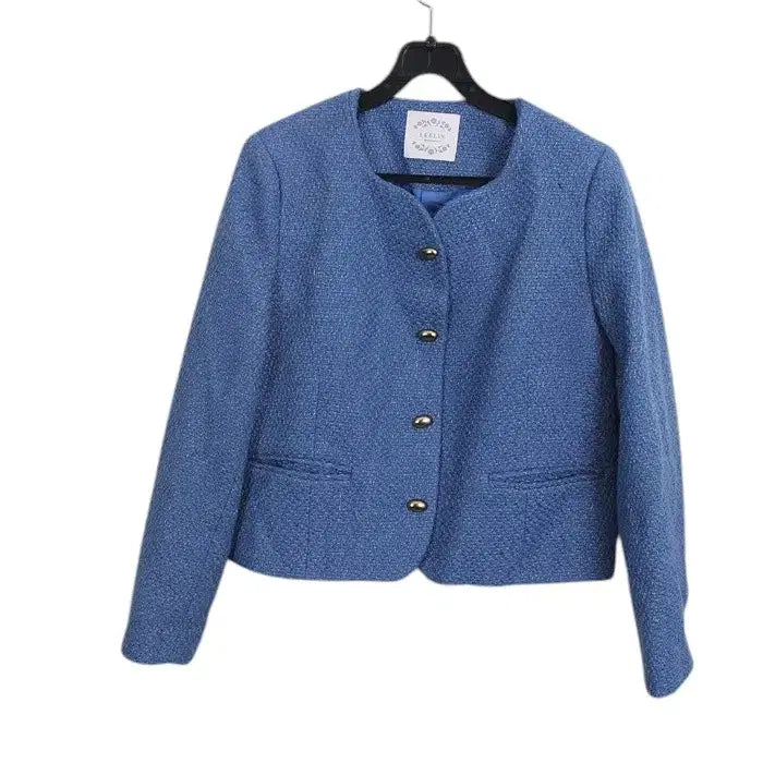 [BUNJANG] Rein Simple Tweed-Style Jacket Blouse (Women's 66) / 여성66 / 리인 노카라 심플 트위드풍 자켓BL 0-70