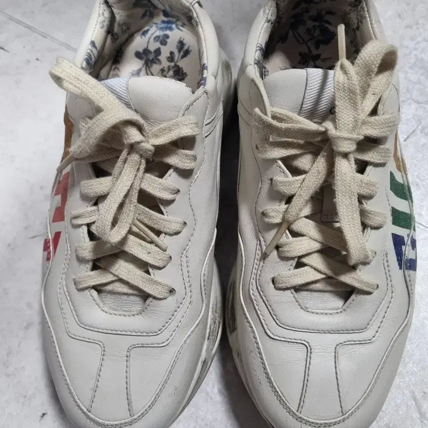 [BUNJANG] Gucci Women's Rhyton Glitter Sneakers / 구찌 여성 라이톤 글리터 스니커즈