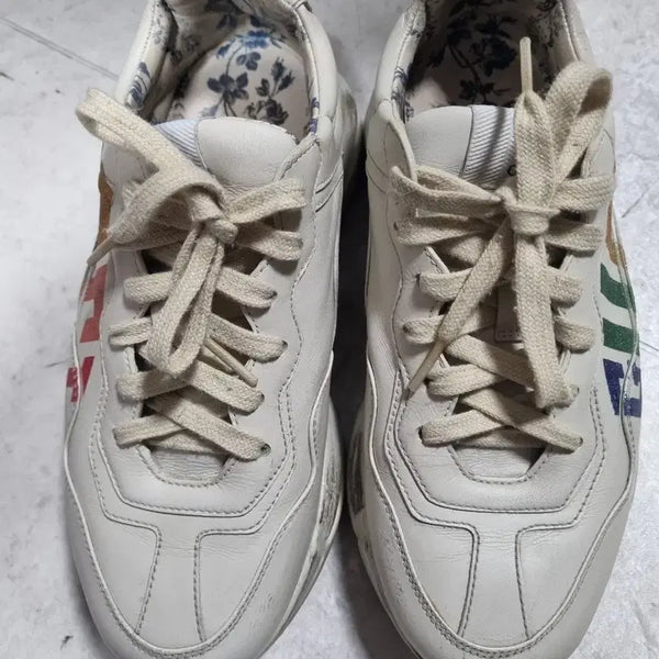 [BUNJANG] Gucci Women's Rhyton Glitter Sneakers / 구찌 여성 라이톤 글리터 스니커즈
