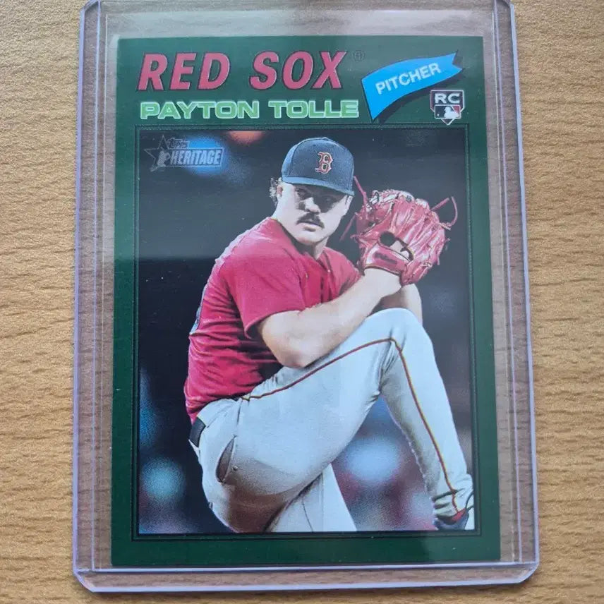 [BUNJANG] 2026 Topps Heritage Boston Triston Casas Green Border Rookie Card / MLB 2026 탑스 헤리티지 보스턴 페이튼 톨레 그린보더 루키카드