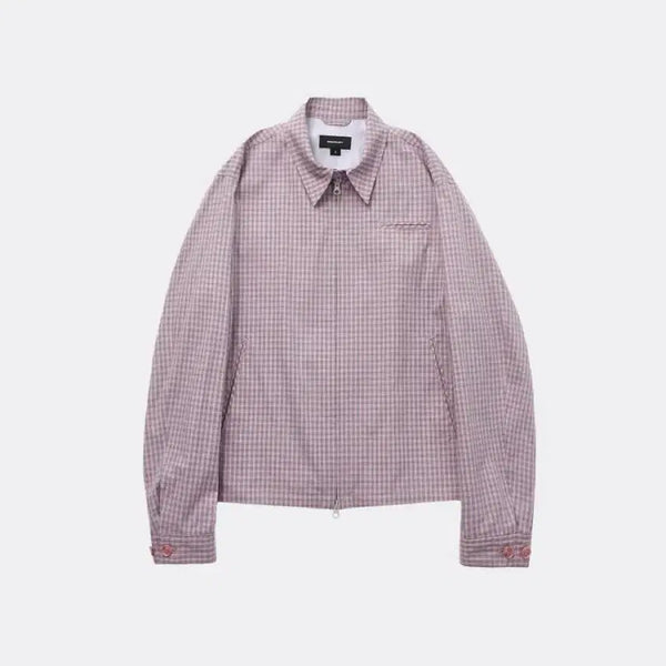 [BUNJANG] 999 Humanity EASY CHECK JACKET V2 Pink Size 3 / 999휴머니티 EASY CHECK JACKET V2-PINK 3사이즈