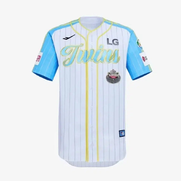 [BUNJANG] LG Twins x Wigglwiggle Hong Chang-gi Embroidered Authentic Baseball Jersey XL / [105]엘지트윈스 위글위글 유니폼 홍창기 자수마킹