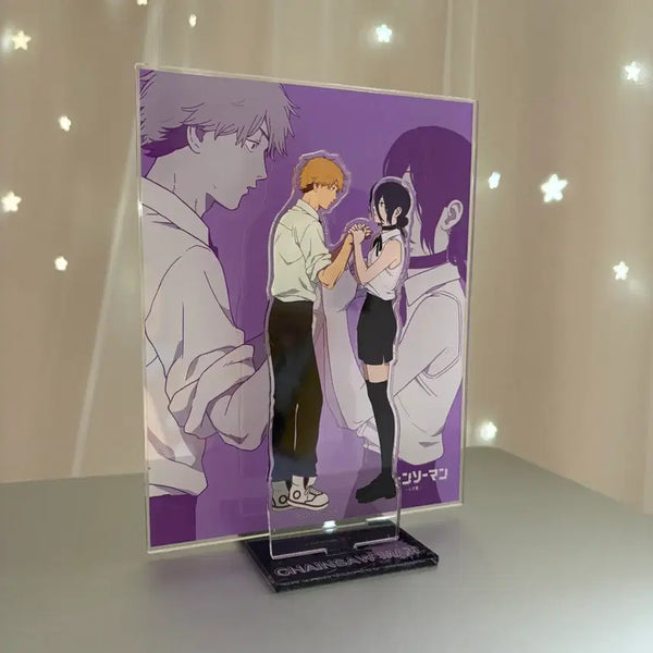 [BUNJANG] Chainsaw Man Denji & Reze Diorama Pop Acrylic Stand / 체인소맨 디오라마 팝 덴지 레제 빅 아크릴