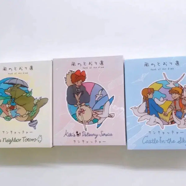 [BUNJANG] Studio Ghibli Suncatcher Bundle Set - My Neighbor Totoro, Kiki's Delivery Service, Castle in the Sky / (일괄) 썬캐쳐 바람의길시리즈 토토로 키키 천공의성 라퓨타 지브리 피규어