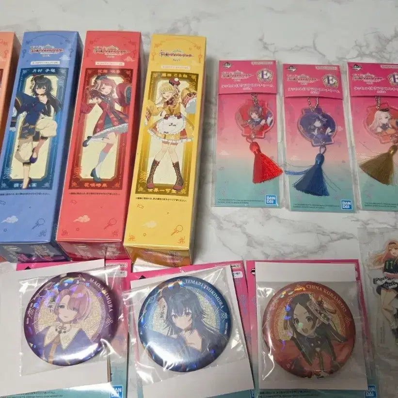 [BUNJANG] The Idolmaster Part 3 Ichiban Kuji Bundle Set (Unused) / 제일복권 학원 아이돌마스터 파트3 일괄 (미사용)