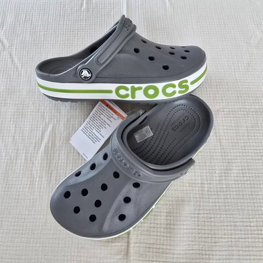 [BUNJANG] Crocs Baya Band Clog Grey / 크록스 바야밴드 클로그 그레이